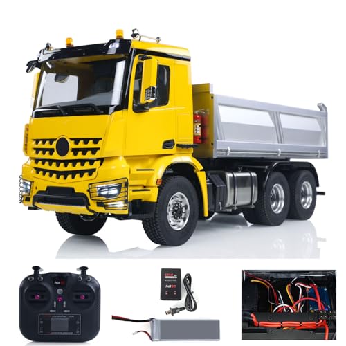 TOUCAN RC HOBBY RTR 1/14 RC Hydraulikkipper 6X6 Metallchassis 2-Gang-Modellauto Ferngesteuerter Muldenkipper Keine Verriegelung Licht Ton Radio Batterie Outdoor-Enthusiasten-Modell TOUCAN RC HOBBY RTR 1/14 RC Hydraulikkipper 6X6 Metallchassis 2-Gang-Modellauto Ferngesteuerter Muldenkipper Keine Verriegelung Licht Ton Radio Batterie Outdoor-Enthusiasten-Modell von TOUCAN RC HOBBY