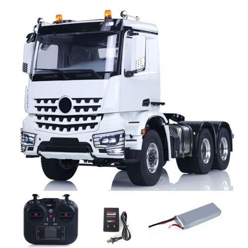 TOUCAN RC HOBBY RTR 1/14 RC Sattelzugmaschine Funkbatterie Metall Keine Sperrdifferentialachsen 2-Gang-Getriebe 6 * 6 LKW-Automodell für Anhänger Outdoor-Enthusiasten-Modell TOUCAN RC HOBBY RTR 1/14 RC Sattelzugmaschine Funkbatterie Metall Keine Sperrdifferentialachsen 2-Gang-Getriebe 6 * 6 LKW-Automodell für Anhänger Outdoor-Enthusiasten-Modell von TOUCAN RC HOBBY
