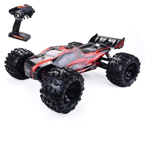 TOUCAN RC HOBBY Racing 1/8 High Speed 80km/h RC Rennwagen Elektro 4WD Fernbedienung Truggy 9021 V3 Stahl Dog Bone Antriebswelle Upgrade von TOUCAN RC HOBBY