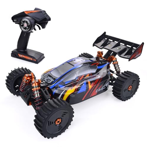 TOUCAN RC HOBBY Racing 1:8 Hochgeschwindigkeits-RC-Geländewagen 100 km/h 9020 V3 4 * 4 Buggy mit drahtloser Steuerung 08421 Ölgefüllter Metallstoßdämpfer-Sender TOUCAN RC HOBBY Racing 1:8 Hochgeschwindigkeits-RC-Geländewagen 100 km/h 9020 V3 4 * 4 Buggy mit drahtloser Steuerung 08421 Ölgefüllter Metallstoßdämpfer-Sender von TOUCAN RC HOBBY