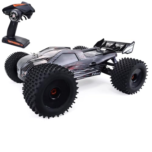 TOUCAN RC HOBBY Racing 9021 V3 1:8 RC Racing Truck 80KM/H High Speed 4 * 4 Fernbedienung Truggy Metall Shock Tower 4274 Bürstenloser Motor RTR von TOUCAN RC HOBBY