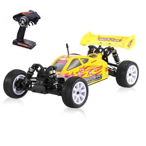 TOUCAN RC HOBBY Racing 9102 10421-S 1/10 Ferngesteuertes Geländefahrzeug 1,2 Zoll Bodenfreiheit 4WD RC Modellfahrzeug für Erwachsene Spritzwassergeschützt ESC RTR von TOUCAN RC HOBBY