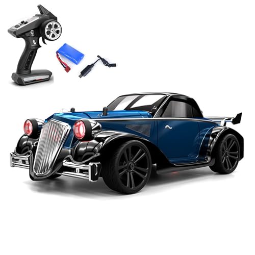 TOUCAN RC HOBBY SCY 16302 1/16 AWD RC Drift Fahrzeug Fernbedienung Modell Oldtimer Fließendes Wasser Licht 180MM Radstand Elektrisches Spielzeug RTR Für Hobby von TOUCAN RC HOBBY