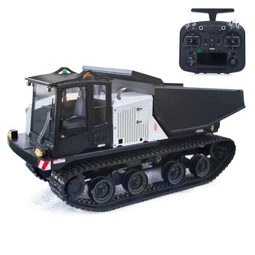 TOUCAN RC HOBBY Super Frog 1/14 RC Hydraulischer Raupen-Muldenkipper T14R Funkgesteuertes Metallketten-Kipper-Baufahrzeug Frsky X14 Light TOUCAN RC HOBBY Super Frog 1/14 RC Hydraulischer Raupen-Muldenkipper T14R Funkgesteuertes Metallketten-Kipper-Baufahrzeug Frsky X14 Light von TOUCAN RC HOBBY
