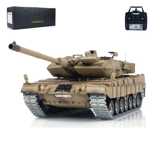 TOUCAN RC HOBBY TD 1:16 RC Panzer Deutscher Leopard2A7 Ferngesteuerte Kampfpanzer Metallketten Modell TOUCAN RC HOBBY TD 1:16 RC Panzer Deutscher Leopard2A7 Ferngesteuerte Kampfpanzer Metallketten Modell von TOUCAN RC HOBBY