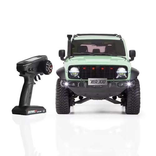 TOUCAN RC HOBBY Traction Hobby 1/8 Tank300 Competitive Edition Fernbedienung Rock Crawler AWD 2WD Metallantriebswelle Gewindefahrwerke Stoßdämpfer für Hobby von TOUCAN RC HOBBY