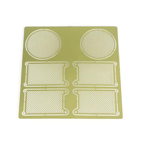 TOUCAN RC HOBBY Upper Hull Metal Guard Plate Mudguard for DIY Henglong 1/16 RC Tank Model German King Tiger II 3888 3888A Decoration Parts von TOUCAN RC HOBBY