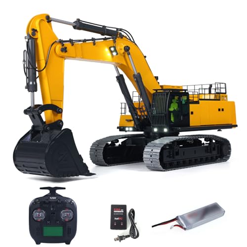 TOUCAN RC HOBBY ZOOMLION ZE960G 1/12 Metall RC Hydraulikbagger Doppelpumpe RTR Schwerer Bagger Outdoor Hobby Modell TOUCAN RC HOBBY ZOOMLION ZE960G 1/12 Metall RC Hydraulikbagger Doppelpumpe RTR Schwerer Bagger Outdoor Hobby Modell von TOUCAN RC HOBBY