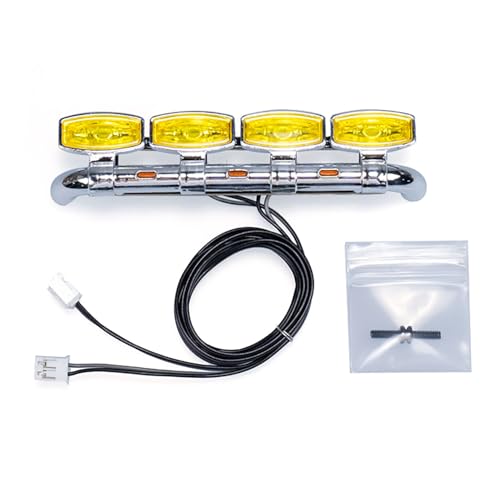 TOUCANHOBBY Kunststoff Front Spotlight für 1/14 Fernbedienung SC 770S 56368 LKW Fahrzeug DIY RC Traktor LKW Modell Auto Spielzeug von TOUCAN RC HOBBY