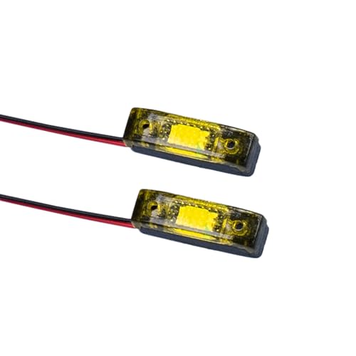 TOUCANHOBBY LED Pastic 2,2 V-3V Warnleuchte Breite für DIY 1/14 RC Traktor LKW Bulldozer Bagger Dumper R470 770S 3363 1851 TOUCANHOBBY LED Pastic 2,2 V-3V Warnleuchte Breite für DIY 1/14 RC Traktor LKW Bulldozer Bagger Dumper R470 770S 3363 1851 von TOUCAN RC HOBBY