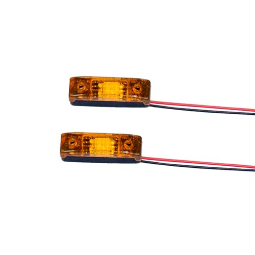 TOUCANHOBBY LED-Pastic-Warnleuchte Abfertigung Lampe 2,2 V-3V für DIY 1/14 RC Traktor LKW Bagger Engineering Fahrzeug Lader Auto TOUCANHOBBY LED-Pastic-Warnleuchte Abfertigung Lampe 2,2 V-3V für DIY 1/14 RC Traktor LKW Bagger Engineering Fahrzeug Lader Auto von TOUCAN RC HOBBY