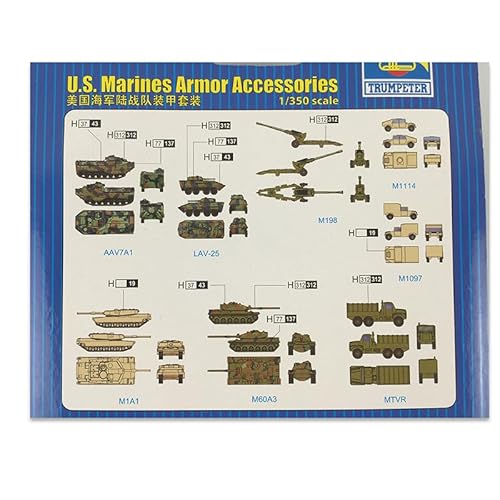 TOUCANHOBBY Trompeter 06640 1/350 US Marines Rüstungs zubehör Panzerwagen Modellbau Satz TOUCANHOBBY Trompeter 06640 1/350 US Marines Rüstungs zubehör Panzerwagen Modellbau Satz von TOUCAN RC HOBBY