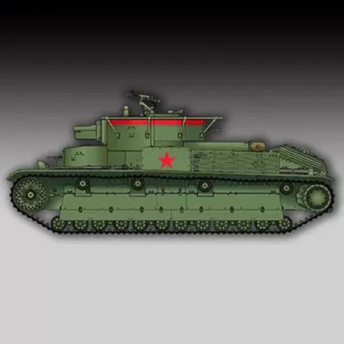 TOUCANHOBBY Trompeter 07150 1/72 Sowjetischer T-28 mittlerer Panzer (geschweißt) Kunststoff-Modell Rüstungs kit von TOUCAN RC HOBBY