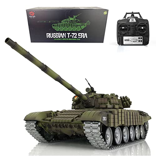 Toucan RC Hobby Henglong T72 RC Battle Tank 1/16 RTR 7.0 Mainboard 3939 Armor Metal Tracks Wheel von TOUCAN RC HOBBY