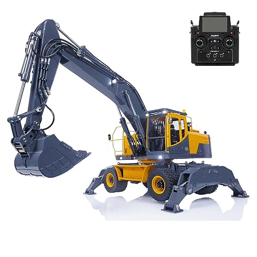 Toucan RC Hobby LESU 1/14 Metall Hydraulische Aoue ET30H Radbagger Flüssigkristallanzeige von TOUCAN RC HOBBY