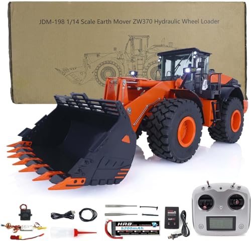 Toucan RC Hobby Metall Hydraulischer RC Loader 1/14 ZW370 JDM 198 RTR Funksteuerung Bauwagen Toucan RC Hobby Metall Hydraulischer RC Loader 1/14 ZW370 JDM 198 RTR Funksteuerung Bauwagen von TOUCAN RC HOBBY