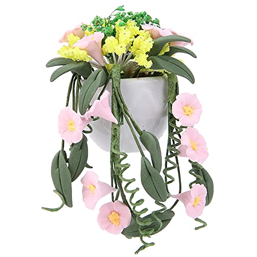 TOUISEDGI Doll House Wall Decoration Flower Accessory Miniature Bonsai Garden Balcony Toy for 1:12 Dolls TOUISEDGI Doll House Wall Decoration Flower Accessory Miniature Bonsai Garden Balcony Toy for 1:12 Dolls von TOUISEDGI