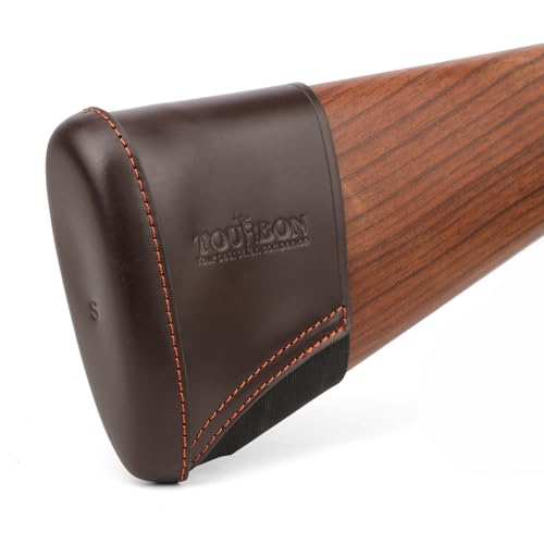 Tourbon Jagd Echtleder-Schrotflintenstock, verstellbares Rückstoß-Pad (klein) Tourbon Jagd Echtleder-Schrotflintenstock, verstellbares Rückstoß-Pad (klein) von TOURBON