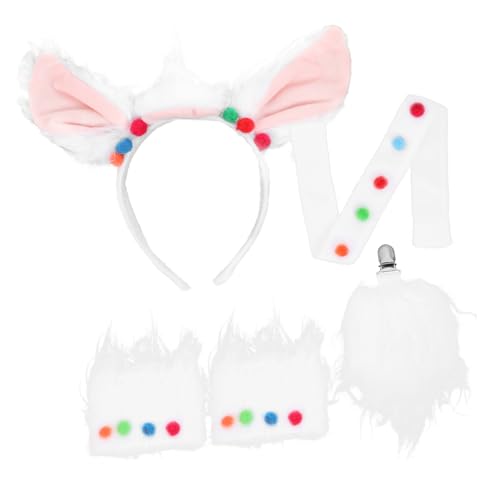 TOVINANNA 1 Satz Kostümset mit Tier Haarreif für Cosplay Foto Requisiten Partys Bequemes Wiederverwendbares Zubehör für Tier Themen Events TOVINANNA 1 Satz Kostümset mit Tier Haarreif für Cosplay Foto Requisiten Partys Bequemes Wiederverwendbares Zubehör für Tier Themen Events von TOVINANNA