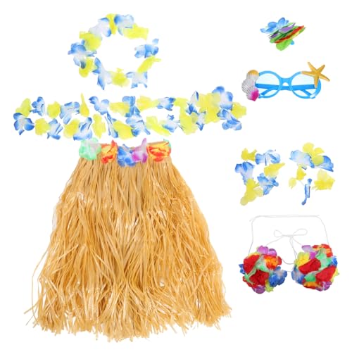 TOVINANNA 1 Satz Partygirlande Luau-Anziehzubehör Luau-Party- Luau-Outfit Grasröcke Luau-Cosplay-Versorgung Luau-Sonnenbrille Hawaiianische Partydekorationen, Luau-Partyzubehör Plastik TOVINANNA 1 Satz Partygirlande Luau-Anziehzubehör Luau-Party- Luau-Outfit Grasröcke Luau-Cosplay-Versorgung Luau-Sonnenbrille Hawaiianische Partydekorationen, Luau-Partyzubehör Plastik von TOVINANNA