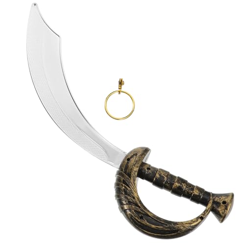 TOVINANNA 1 Satz Piratenschwert Ohrringe für Halloween Cosplay Mottopartys Leichtes Kunststoffspielzeug Accessoire für Themenfeiern Geburtstagsfeiern und Maskeraden TOVINANNA 1 Satz Piratenschwert Ohrringe für Halloween Cosplay Mottopartys Leichtes Kunststoffspielzeug Accessoire für Themenfeiern Geburtstagsfeiern und Maskeraden von TOVINANNA