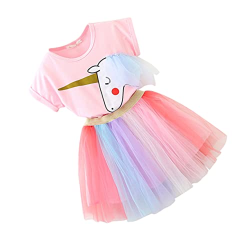 TOVINANNA 1 Satz Unicorn Regenbogen Tutu Kleid für Mädchen Cosplay Kleidung für Kindergeburtstag und Karneval Atmungsaktives Hautfreundliches Material Süßes Kostüm für Kleine Prinzessinnen TOVINANNA 1 Satz Unicorn Regenbogen Tutu Kleid für Mädchen Cosplay Kleidung für Kindergeburtstag und Karneval Atmungsaktives Hautfreundliches Material Süßes Kostüm für Kleine Prinzessinnen von TOVINANNA