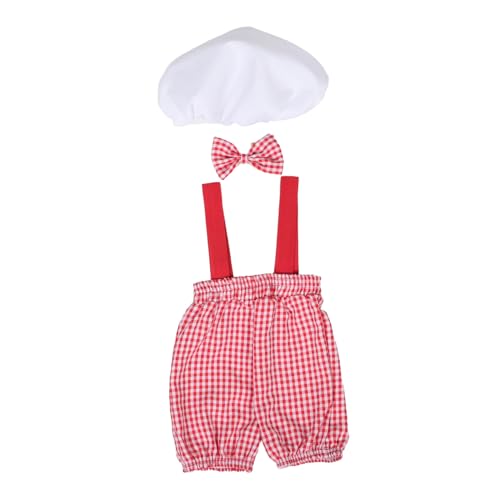 TOVINANNA 1 Set Koch-outfit Für Neugeborene Für Fotoshootings: Weiches Und Bequemes Kochkostüm Für Kleinkinder Für Rollenspiele Und Fotografie Mit Kindern – Kleidung Für Foto-requisiten von TOVINANNA