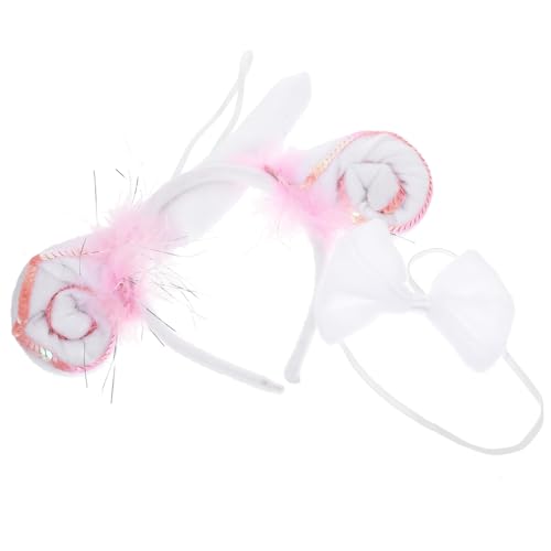 TOVINANNA 1 Set Schaf Kostüm Zubehör Hund Tiermaske Cowgirl Hut Schaf Und Ohren Kaninchen Tier Stirnband Schaf Ohren Erwachsener Fuchs Schaf Kostüm von TOVINANNA