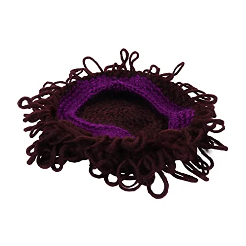 TOVINANNA 1 Stück Handgemachte Strickmütze für Halloween Kostümperücke für Fotoshootings Cosplay Hochwertigem Farbton von TOVINANNA