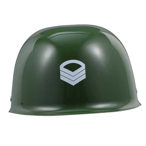 TOVINANNA 1 Stück Soldatenmütze Party Anzieh Soldatenhelm Rollenspiel Hüte Für Jungen Lebensechte Requisiten Helmkostüm Mini Helm Grüner Kunststoff von TOVINANNA