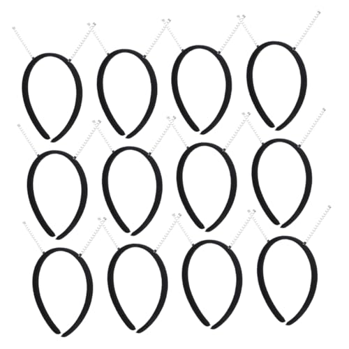 TOVINANNA 12 Stück Diy Alien Stirnbänder mit Handgemachte Kostüm Accessoires für Halloween Partys und Cosplay Kopfbedeckungen für Veranstaltungen und Feiern von TOVINANNA
