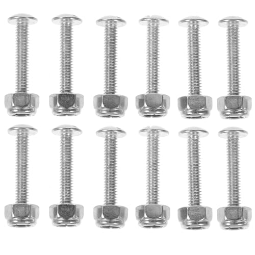 TOVINANNA 12 Stücke Tischfußball Hardware Schrauben -Set Robuste Metall Fixierung Teile für Ersatz TOVINANNA 12 Stücke Tischfußball Hardware Schrauben -Set Robuste Metall Fixierung Teile für Ersatz von TOVINANNA