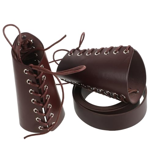 TOVINANNA 1Satz Herren Mittelalter Gürtel Armschoner Verstellbar Hochwertigem für Cosplay Kostümpartys Teilig Gürtel Armschoner TOVINANNA 1Satz Herren Mittelalter Gürtel Armschoner Verstellbar Hochwertigem für Cosplay Kostümpartys Teilig Gürtel Armschoner von TOVINANNA