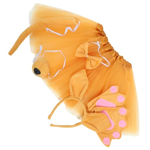 TOVINANNA 1Satz Kostüm für Tierkostüm mit Ohrenband Tüllrock Halloween Partys Cosplay Accessoire für Unvergessliche Auftritte TOVINANNA 1Satz Kostüm für Tierkostüm mit Ohrenband Tüllrock Halloween Partys Cosplay Accessoire für Unvergessliche Auftritte von TOVINANNA