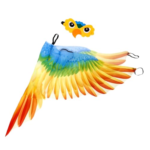 TOVINANNA 1Satz Vogelflügel Kostümset für Kopfstück Umhang für Halloween Party Kreatives für Cosplay Rollenspiele Fördert Fantasie Kreativität TOVINANNA 1Satz Vogelflügel Kostümset für Kopfstück Umhang für Halloween Party Kreatives für Cosplay Rollenspiele Fördert Fantasie Kreativität von TOVINANNA