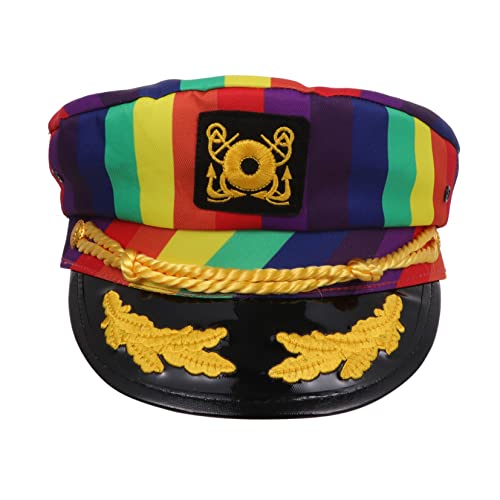 TOVINANNA 1Stück Verstellbare Matrosenmütze für Erwachsene Bunte Sailor Kostüm Hüte für Cosplay Partys und Festivals Hochwertige Verarbeitung Langlebig und Vielseitig TOVINANNA 1Stück Verstellbare Matrosenmütze für Erwachsene Bunte Sailor Kostüm Hüte für Cosplay Partys und Festivals Hochwertige Verarbeitung Langlebig und Vielseitig von TOVINANNA