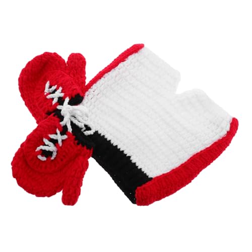 TOVINANNA 1satz Boxhandschuh Kostüm Für Neugeborene Handgemachte Fotokleidung Süßes Boxthema Für Fotoshootings Für Jungen Schwarze Farbe TOVINANNA 1satz Boxhandschuh Kostüm Für Neugeborene Handgemachte Fotokleidung Süßes Boxthema Für Fotoshootings Für Jungen Schwarze Farbe von TOVINANNA