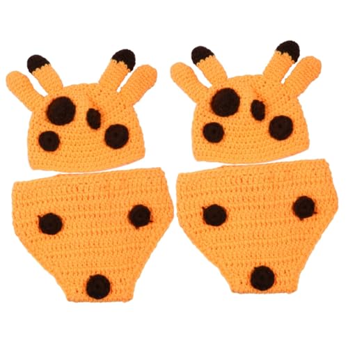 TOVINANNA 2 Sätze Giraffe Kostümset Atmungsaktives Outfit mit Mütze und Shorts für Neugeborene Monate Elastisch und Hautfreundlich für und Besondere Anlässe TOVINANNA 2 Sätze Giraffe Kostümset Atmungsaktives Outfit mit Mütze und Shorts für Neugeborene Monate Elastisch und Hautfreundlich für und Besondere Anlässe von TOVINANNA