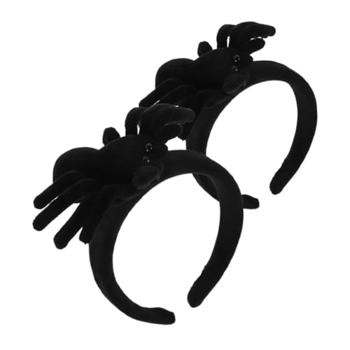 TOVINANNA 2 Stück Halloween Spinnen Haarreifen Kopfschmuck für Cosplay und Partys Leicht Bequem für Karneval und Maskeraden Design für Auffälligen Look TOVINANNA 2 Stück Halloween Spinnen Haarreifen Kopfschmuck für Cosplay und Partys Leicht Bequem für Karneval und Maskeraden Design für Auffälligen Look von TOVINANNA