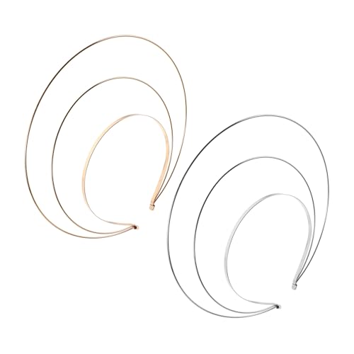 TOVINANNA 2 Stück Jungfrau Stirnband Kopfschmuck Engel Haarband Abschlussball Stirnband Krone Kopfbedeckung Engel Kostüm Kopfbedeckungen Krone Haarreifen Halloween Kostüm TOVINANNA 2 Stück Jungfrau Stirnband Kopfschmuck Engel Haarband Abschlussball Stirnband Krone Kopfbedeckung Engel Kostüm Kopfbedeckungen Krone Haarreifen Halloween Kostüm von TOVINANNA