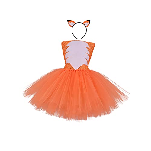 TOVINANNA 2 Stück Kinderkleid Tüllrock Cosplay Party Kostüm mit Haarband Monate für Geburtstagsfeiern Halloween Fotografie TOVINANNA 2 Stück Kinderkleid Tüllrock Cosplay Party Kostüm mit Haarband Monate für Geburtstagsfeiern Halloween Fotografie von TOVINANNA