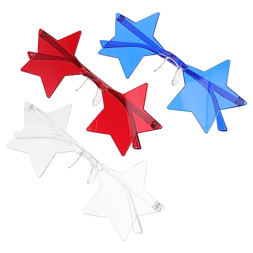 TOVINANNA 3 Stück Pentagramm-Brille Erwachsene Sonnenbrille Partybevorzugung von geformt Stern schnapsgläser Gastgeschenke zum Unabhängigkeitstag Parteibevorzugung zum Unabhängigkeitstag Stk TOVINANNA 3 Stück Pentagramm-Brille Erwachsene Sonnenbrille Partybevorzugung von geformt Stern schnapsgläser Gastgeschenke zum Unabhängigkeitstag Parteibevorzugung zum Unabhängigkeitstag Stk von TOVINANNA