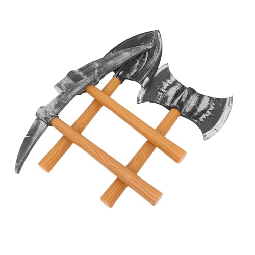 TOVINANNA 4 Stück Zwergen-Requisiten Gnom Cosplay Spitzhacke Bühnenleistungs -Requisiten Zwerg-Spitzhacke-Requisite Spielzeugaxt Halloween -Requisite Halloween Plastik TOVINANNA 4 Stück Zwergen-Requisiten Gnom Cosplay Spitzhacke Bühnenleistungs -Requisiten Zwerg-Spitzhacke-Requisite Spielzeugaxt Halloween -Requisite Halloween Plastik von TOVINANNA