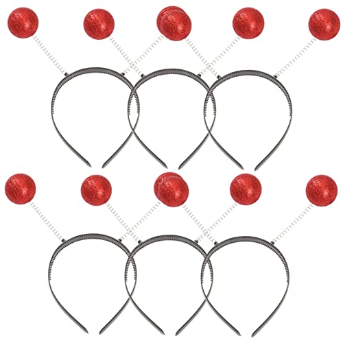 TOVINANNA 6 Stück Glitzer Haarbänder Federleichte Frühlings Haarschmuck für Erwachsene Party Accessoires für Kreative Kostüme Strapazierfähig und Komfortabel TOVINANNA 6 Stück Glitzer Haarbänder Federleichte Frühlings Haarschmuck für Erwachsene Party Accessoires für Kreative Kostüme Strapazierfähig und Komfortabel von TOVINANNA