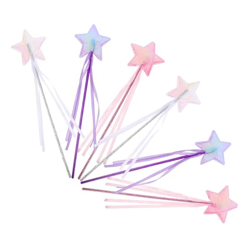 TOVINANNA 6 Stück Pentagramm-fee-zauberstab Rosa Stern Gefälligkeiten Für Weihnachtsfeiern Kleid Zauberstab Requisiten Prinzessin Funkeln Stütze Halloween Kind Neu Stoff TOVINANNA 6 Stück Pentagramm-fee-zauberstab Rosa Stern Gefälligkeiten Für Weihnachtsfeiern Kleid Zauberstab Requisiten Prinzessin Funkeln Stütze Halloween Kind Neu Stoff von TOVINANNA