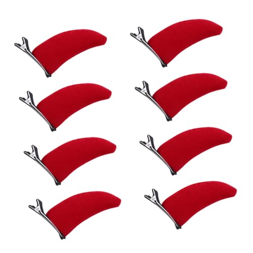 TOVINANNA 8 Stück Teiliges Halloween Teufelshorn Haarklammern Roter Cosplay Kopfschmuck Leichtes Stoffmaterial für Kostümparty Fasching und Bühnenauftritte Kinderfreundlich und Auffällig TOVINANNA 8 Stück Teiliges Halloween Teufelshorn Haarklammern Roter Cosplay Kopfschmuck Leichtes Stoffmaterial für Kostümparty Fasching und Bühnenauftritte Kinderfreundlich und Auffällig von TOVINANNA