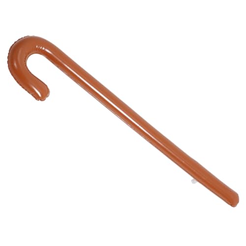 TOVINANNA Aufblasbarer Krückenballon PVC Walking Stick Requisit Leichtes Langlebiges Kostümzubehör für Halloween Masquerade Party Bühnenauftritt TOVINANNA Aufblasbarer Krückenballon PVC Walking Stick Requisit Leichtes Langlebiges Kostümzubehör für Halloween Masquerade Party Bühnenauftritt von TOVINANNA