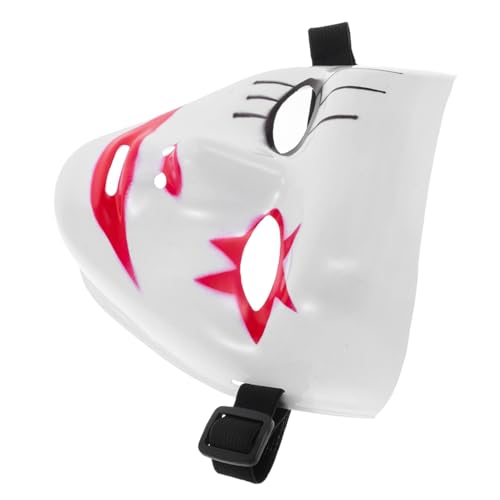 TOVINANNA Cosplay Maske für Halloween Handbemalte Vollgesichtsmaske mit Hip Hop Elementen für Karneval Maskerade Einzigartiges Design für Damen Herren von TOVINANNA