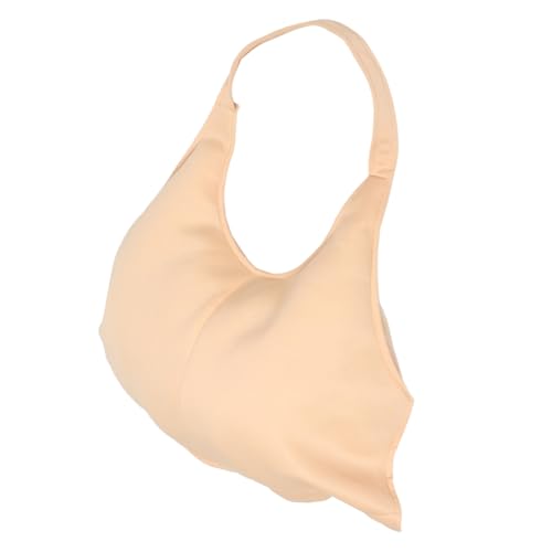 TOVINANNA Der Bauch Weihnachtsmanns Fake Belly Cosplay Accessoire Santa Claus Bauchkostüm Weihnachtsbauchkostüm -Requisite Unisex Bauchkostüm Bauchkostümzubehör Polyester Beige von TOVINANNA
