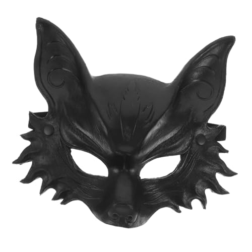 TOVINANNA Diy Wolf Maske für Erwachsene Realistische Tiermaske für Karneval Halloween Kostümpartys Einfache Handhabung Weiches Material Vielseitig für Altersgruppen von TOVINANNA